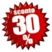 Sconto 30%